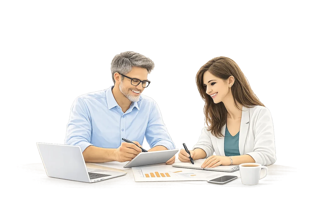 Le moment de clarté — chiffres sur la table